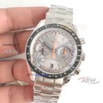 OM Factoey 1:1 Omega Speedmaster Swiss 9900 Watches - Grey Dial Watches For Men 